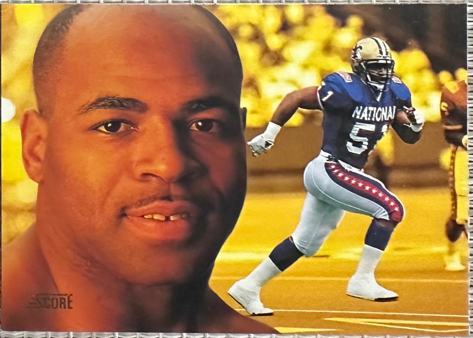 Sam Mills #17 1992 Panini Score Dream Team Football