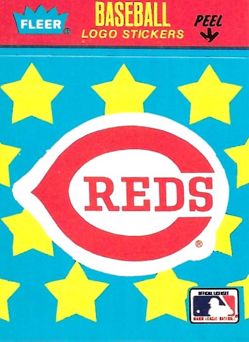 Cincinnati Reds [Team Logo Stickers] Prices | 1988 Fleer Team Stickers ...