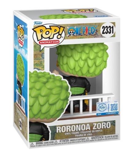 Roronoa Zoro #2331 One Piece Funko Pop box and figure