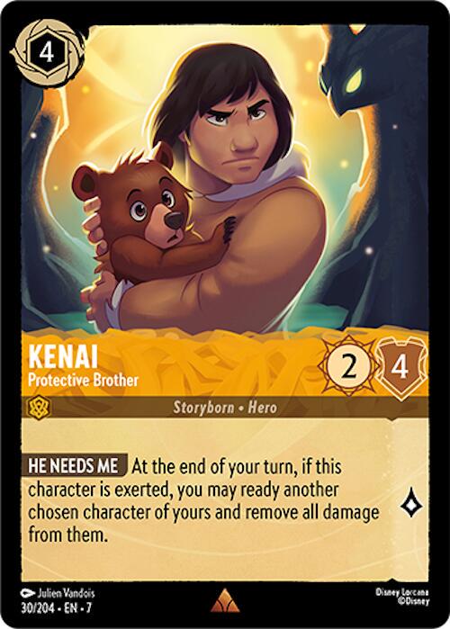 Kenai - Protective Brother #30 Lorcana Archazia's Island