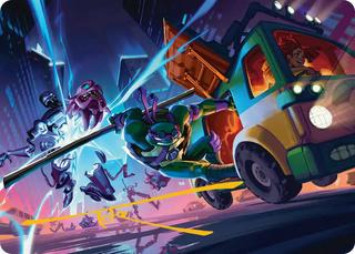 Donatello, Rad Scientist Art Card