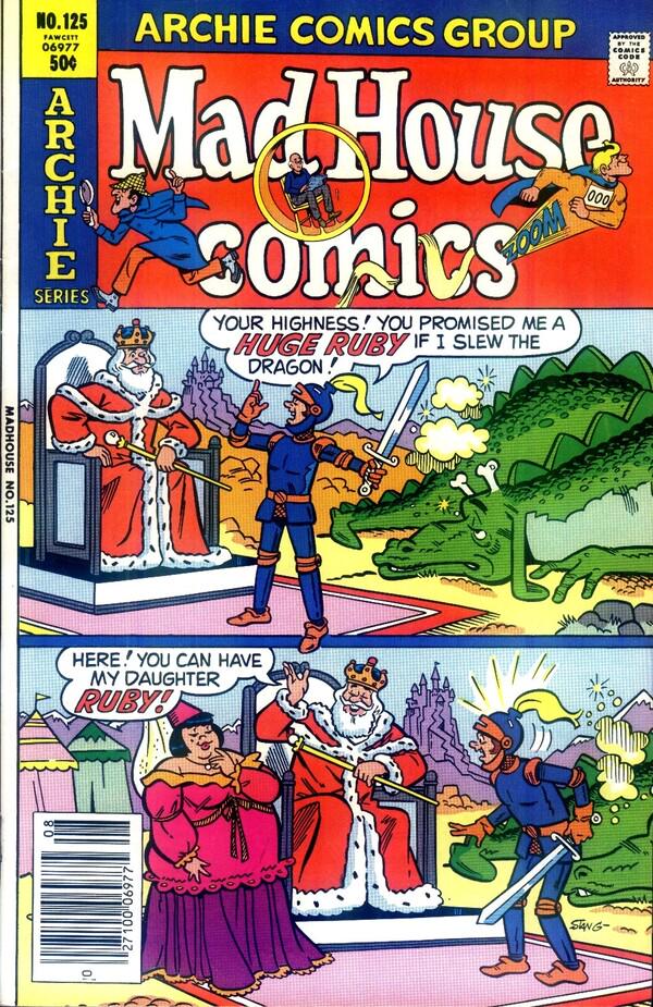 Mad House #125 (1981) Comic Books Mad House Comics