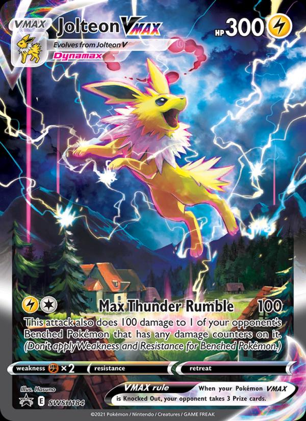 Jolteon VMAX #SWSH184 Prices | Pokemon Promo | Pokemon Cards