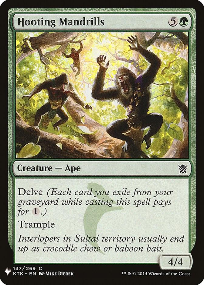 Hooting Mandrills (Magic The List Reprints)