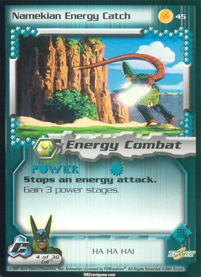 Namekian Energy Catch 45 Dragon Ball Z Cell Saga