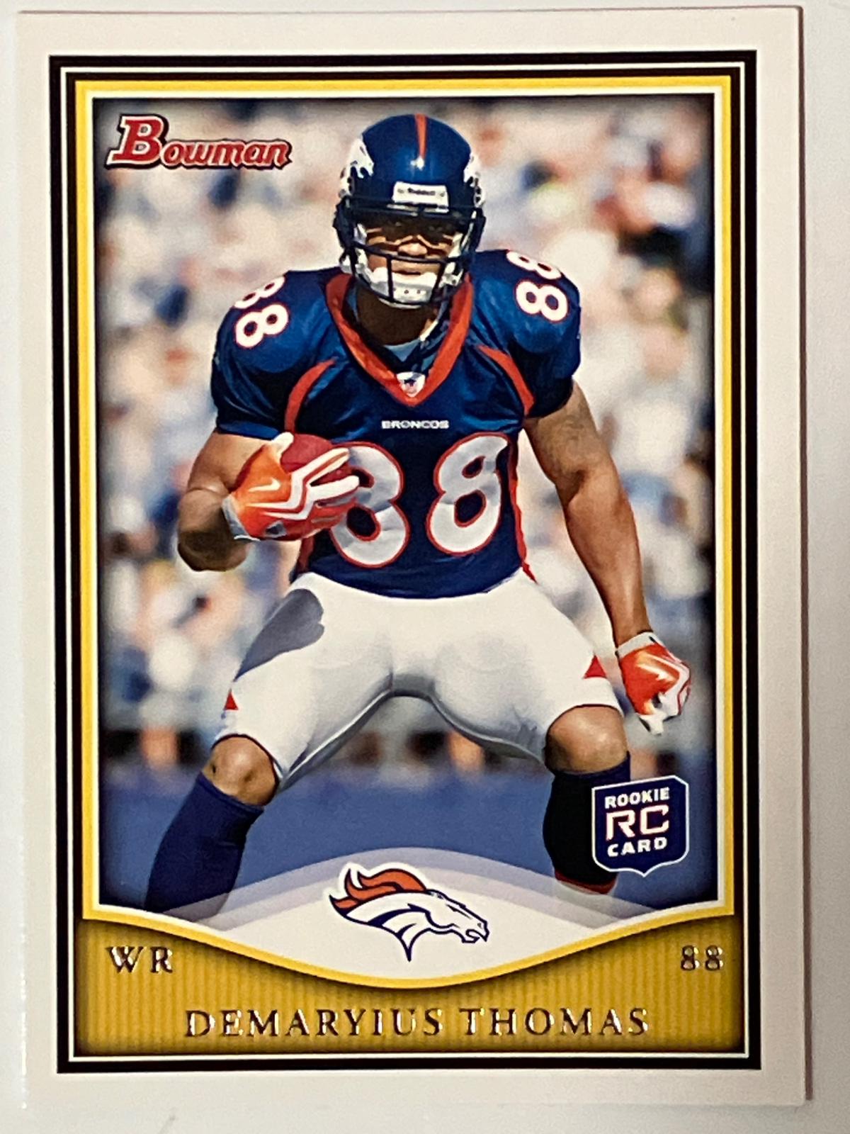 Demaryius Thomas #TC-9 2010 Bowman Target Exclusive Football