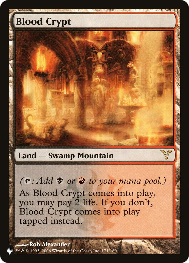 Blood Crypt #171 Magic The List Reprints