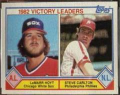 1983 1982 Victory Leaders: LaMarr Hoyt / Steve Carlton #705