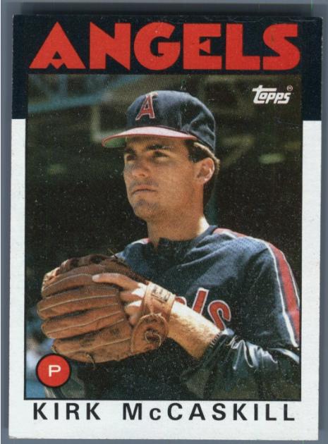 Kirk McCaskill (1986 Topps)