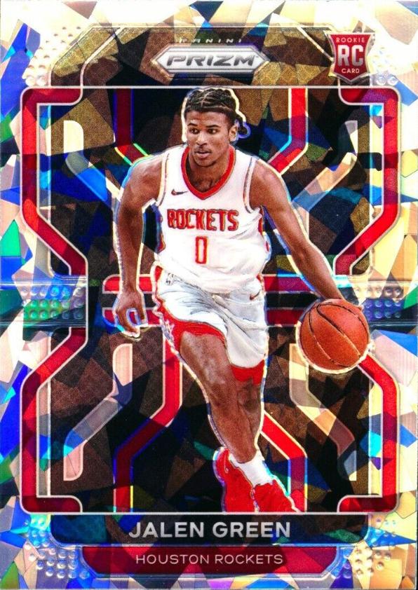 Jalen Green [Silver Cracked Ice] #306 Prices [Rookie] | 2021