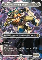 Leonardo, Cutting Edge [Borderless Foil] #211