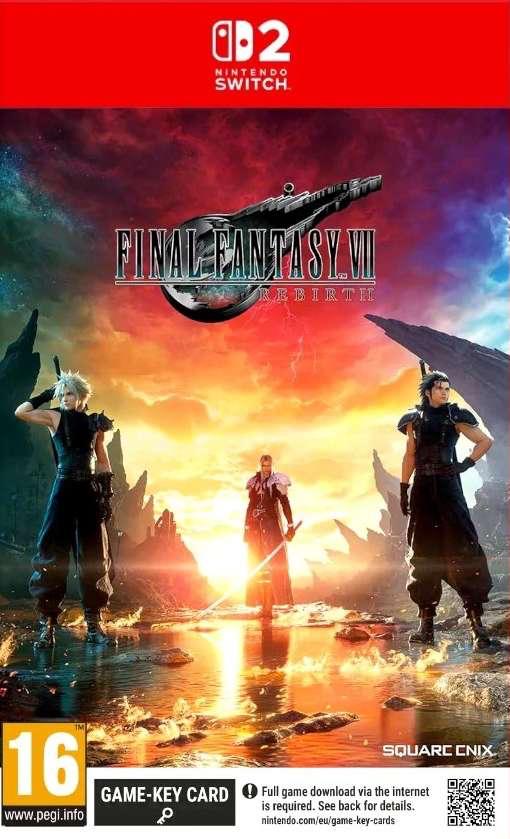 Carátula de Final Fantasy VII Rebirth (Import) para Switch 2 (edición PAL España)