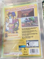 Back Of The Game | The Simpsons Game [Best Buy Edition] Xbox 360