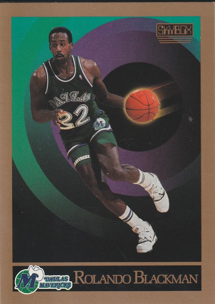 Rolando Blackman #60 1990-91 SkyBox Basketball