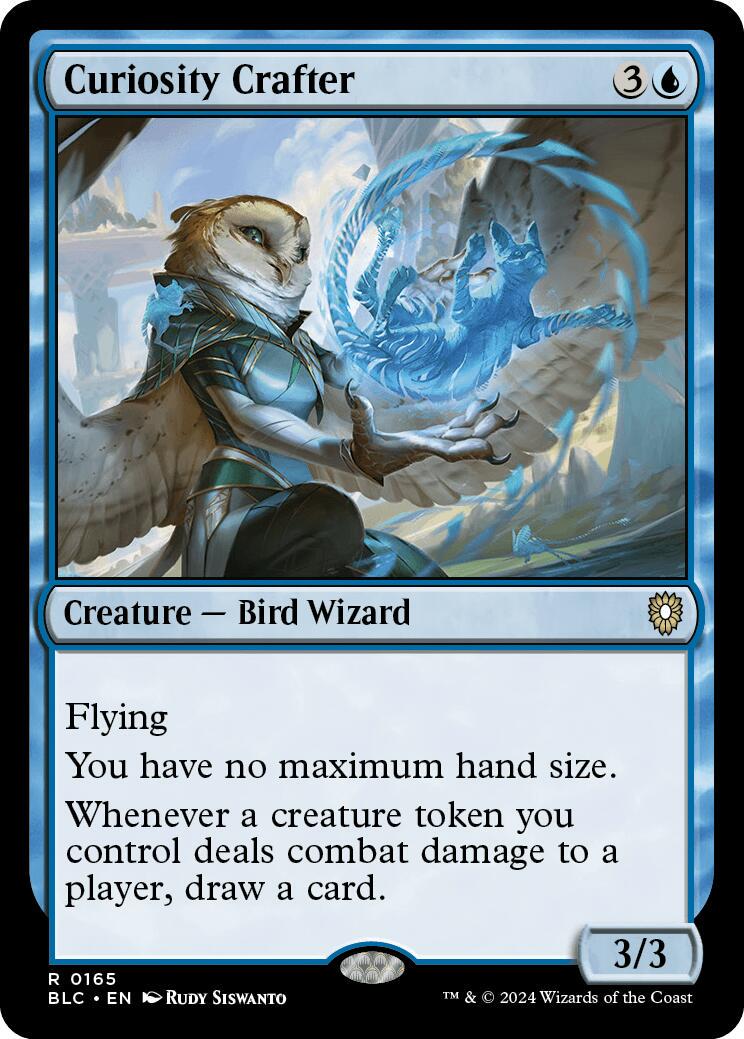 Curiosity Crafter (Magic Bloomburrow Commander)