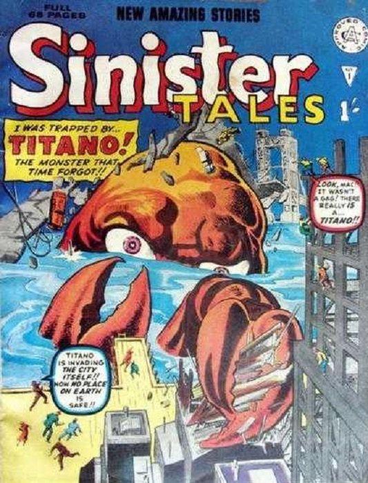 Sinister Tales #1 (1964) Comic Books Sinister Tales