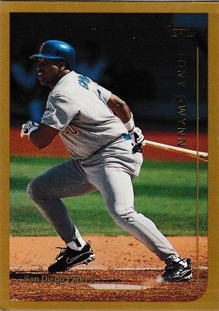Tony Gwynn #75 Baseball Cards 1999 Topps