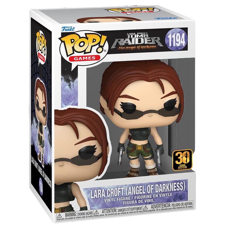 Lara Croft #1194 Tomb Raider Funko Pop box and figure