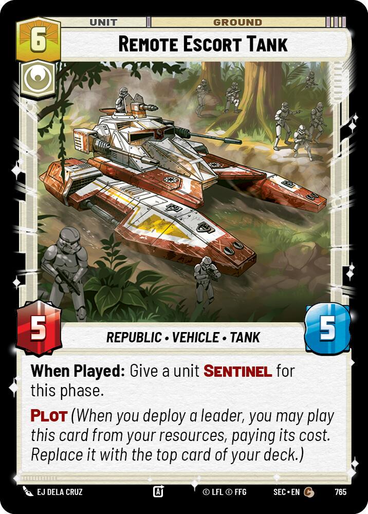 Remote Escort Tank [Foil] #765