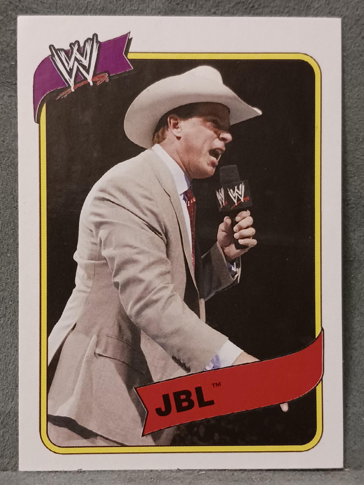JBL #25 Wrestling Cards 2007 Topps Heritage III WWE