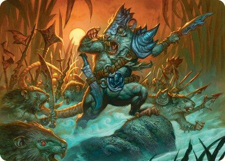 Persistent Marshstalker (Magic Bloomburrow Art Series)
