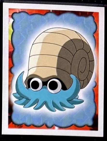 Omanyte #138 Pokémon Card from Pokemon Japanese 1999 Merlin Set 