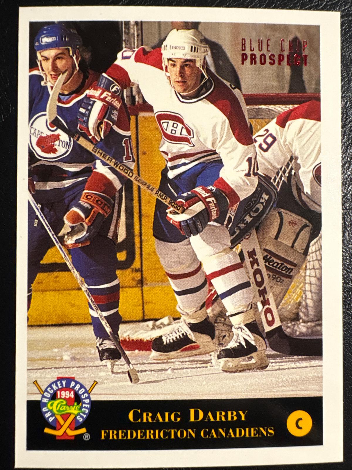 Craig Darby #110 1994 Classic Pro Hockey Prospects