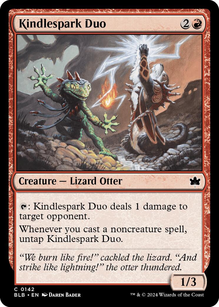 Kindlespark Duo #142 Magic Bloomburrow