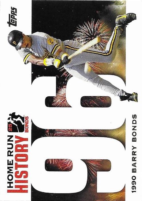 Barry Bonds #BB96 Baseball Cards 2005 Topps Barry Bonds Home Run History