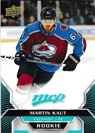 Martin Kaut #228 Hockey Cards 2020 Upper Deck MVP