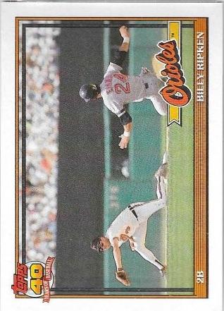 Billy Ripken #677 Baseball Cards 1991 Topps