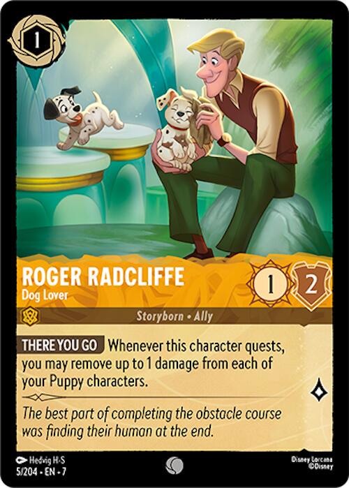 Roger Radcliffe - Dog Lover #5 Lorcana Archazia's Island