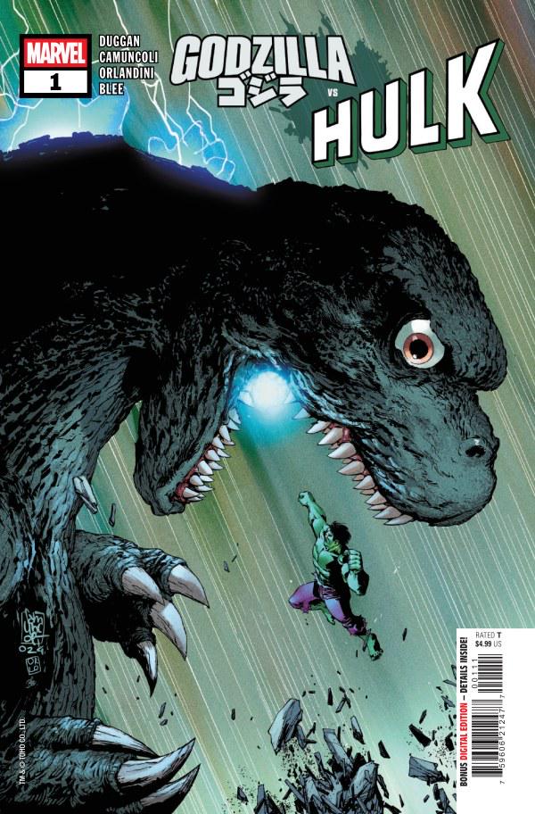 Godzilla vs. Hulk #1 (2025) Comic Books Godzilla vs. Hulk