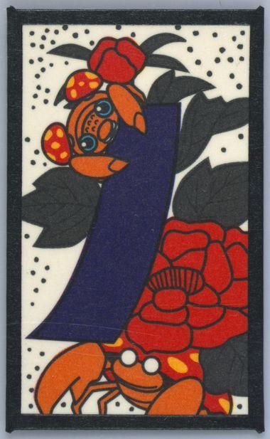 Paras, Parasect (June) Pokemon Japanese Hanafuda
