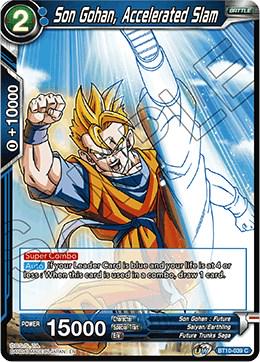 Son Gohan, Accelerated Slam BT10-039 Dragon Ball Super Rise of the Unison Warrior