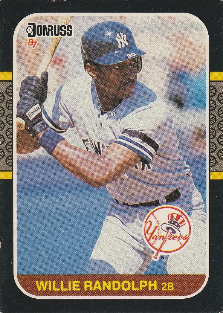Willie Randolph #154 1987 Donruss Baseball