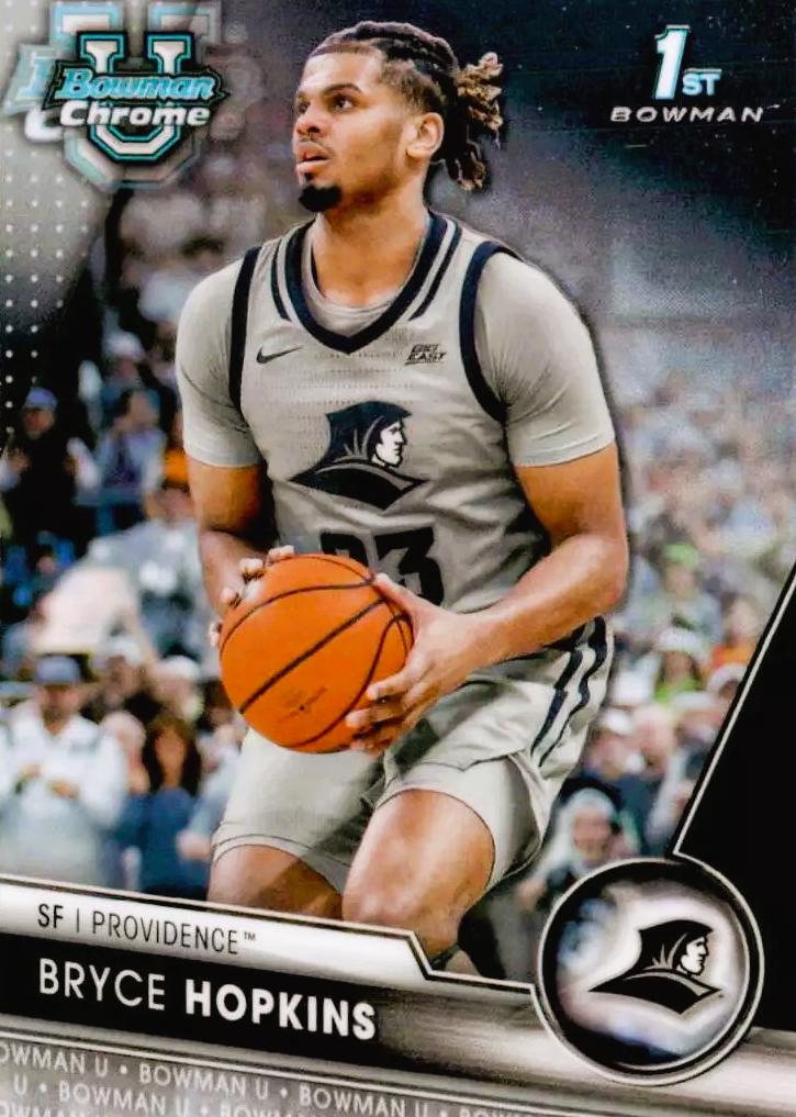 Bryce Hopkins #70 2023-24 Bowman University Chrome Basketball