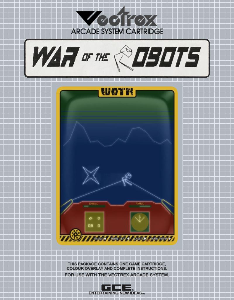 War Of The Robots Vectrex