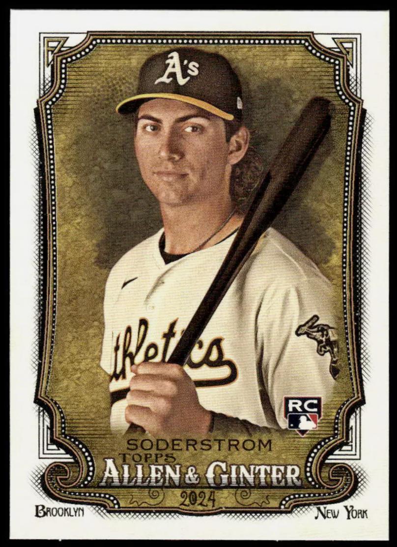 Tyler Soderstrom #35 Baseball Cards 2024 Topps Allen & Ginter