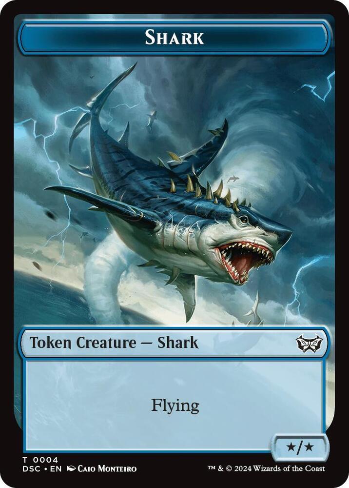 Shark // Copy Token #4 Magic Duskmourn: House of Horror Commander