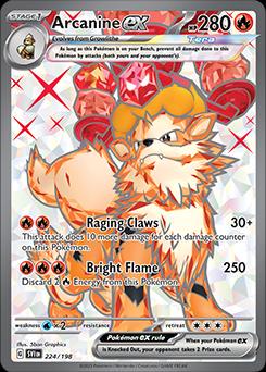 Arcanine ex #224 Cover Art