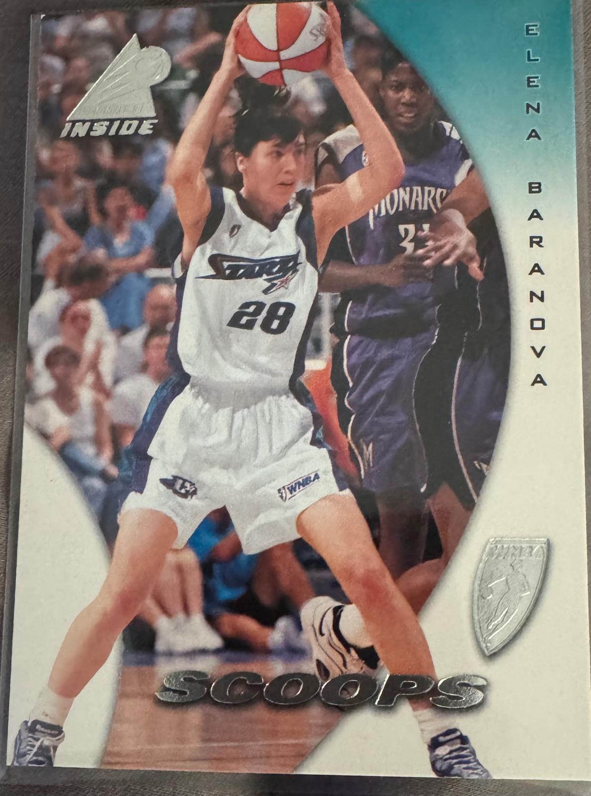 Elena Baranova #64 1997 Pinnacle Inside WNBA