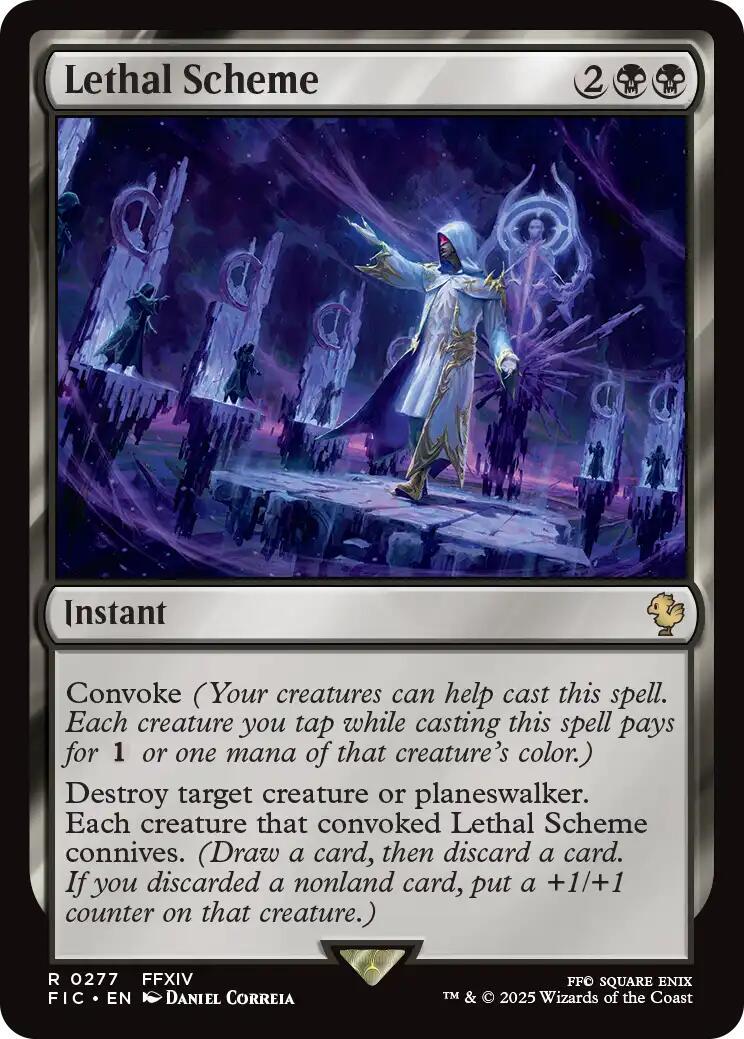 Lethal Scheme [Foil] (Magic Final Fantasy Commander)