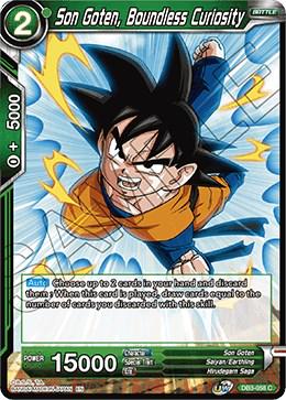 Son Goten, Boundless Curiosity DB3-058 Dragon Ball Super Giant Force