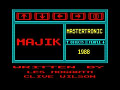 Loding Screen | Majik ZX Spectrum