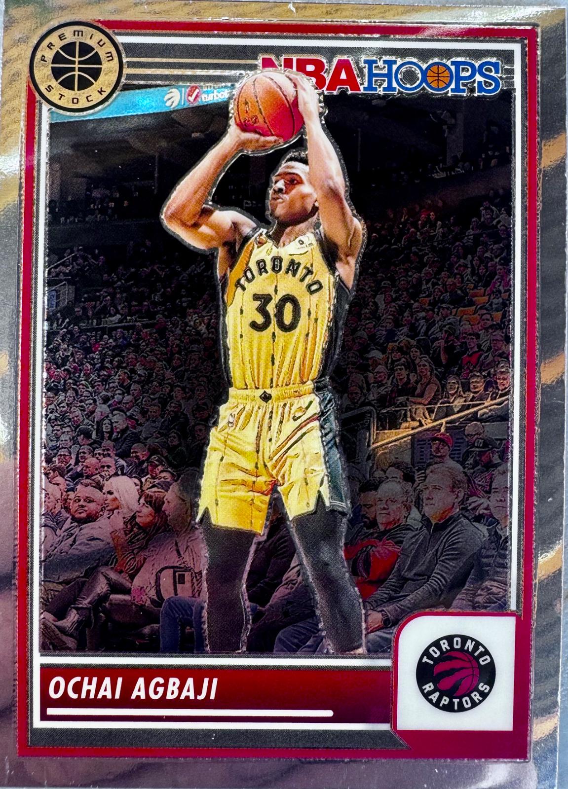 Ochai Agbaji #62 2023 Panini Hoops Premium Stock Basketball