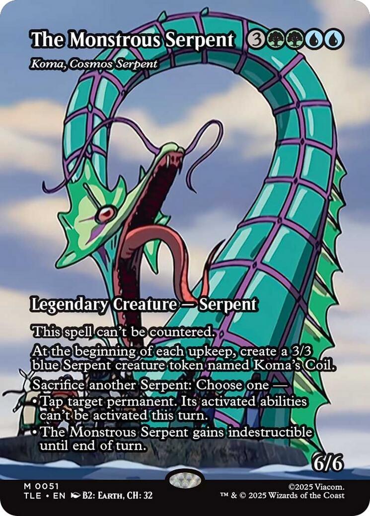 The Monstrous Serpent - Koma, Cosmos Serpent
