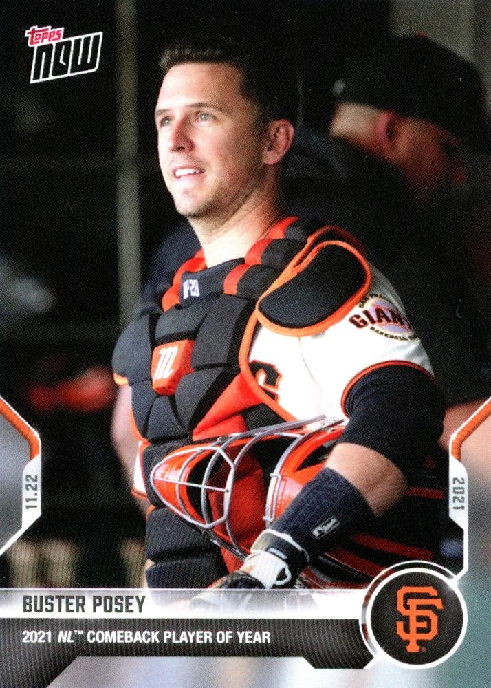Buster Posey #OS-44 2021 Topps Now Off Season Baseball