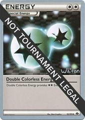 Double Colorless Energy [Ian Whiton] #92 Pokemon World Championships 2013 Prices