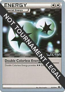 Double Colorless Energy